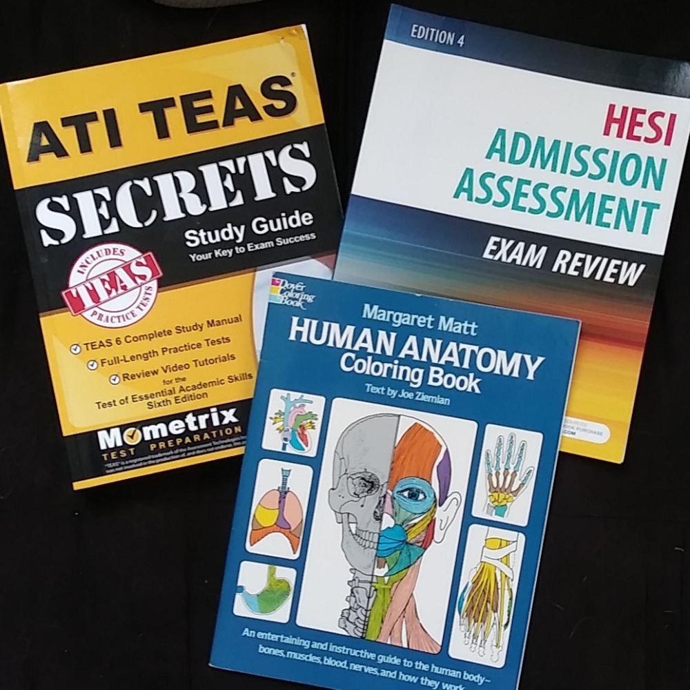 Nursing entrance exam study guides